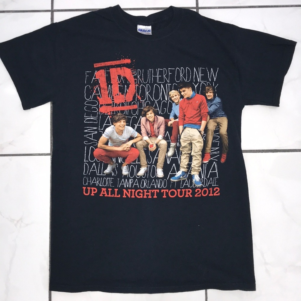 One Direction Up All Night Tour Shirt
